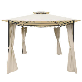 Gartenpavillon Zeltpro Prime 300x300 creme 5