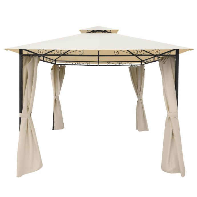 Gartenpavillon Zeltpro Prime 300x300 creme 5