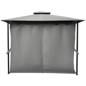 Gartenpavillon Zeltpro Prime 300x300 grau 6