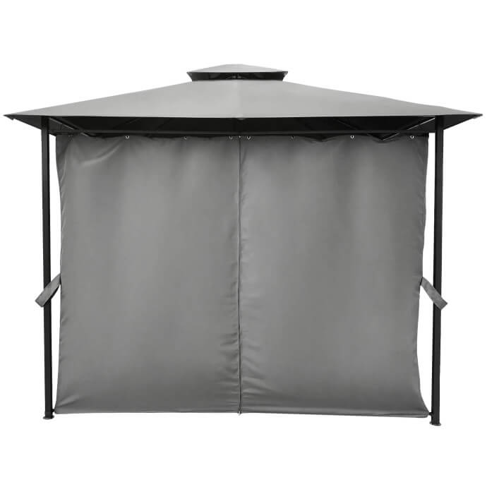 Gartenpavillon Zeltpro Prime 300x300 grau 6