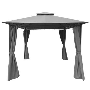 Gartenpavillon Zeltpro Prime 300x300 grau 2