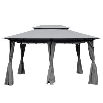 Gartenpavillon Zeltpro Prime 300x400 grau 5