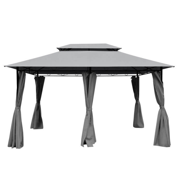 Gartenpavillon Zeltpro Prime 300x400 grau 5