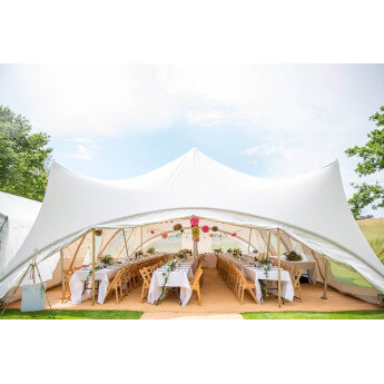 Stretchzelt Crown 100 m2 3