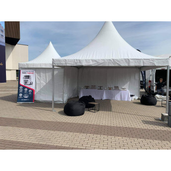 Pagodenzelt 25 m2 4