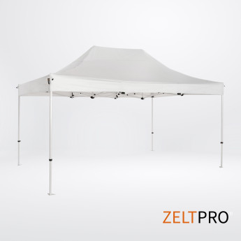 Faltpavillon 3x4,5 Weiß Zeltpro PROFRAME 2