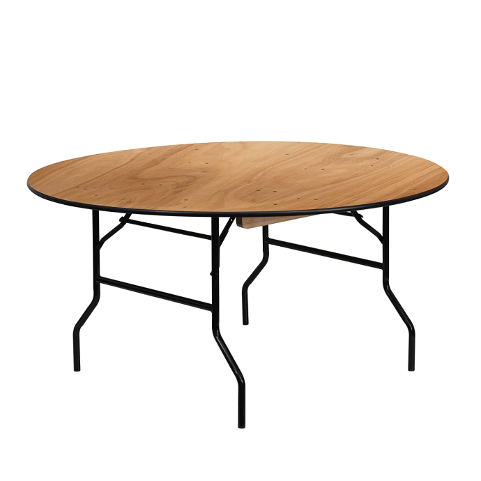 Holzrundtisch D180 1