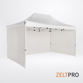 Faltpavillon 3x4,5 Weiß Zeltpro PROFRAME 4