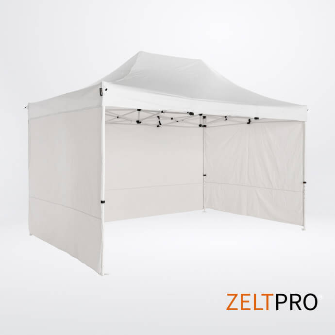Faltpavillon 3x4,5 Weiß Zeltpro PROFRAME 4