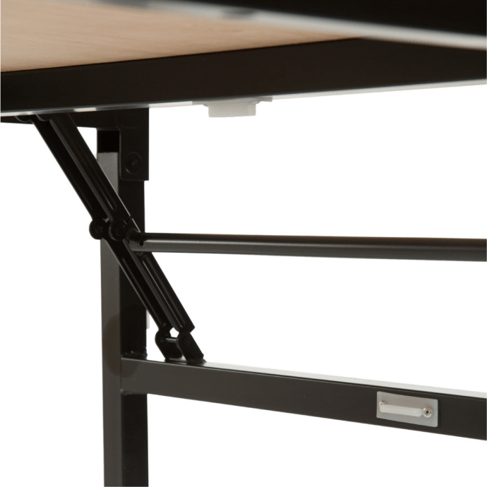 Runder Holztisch mit PVC-Beschichtung D120 5