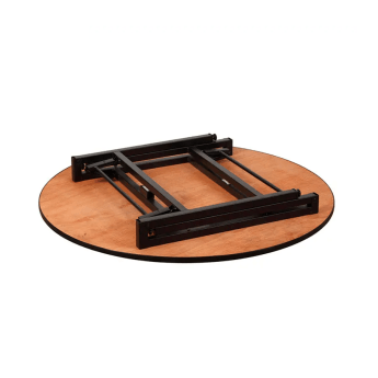 Runder Holztisch mit PVC-Beschichtung D180 4