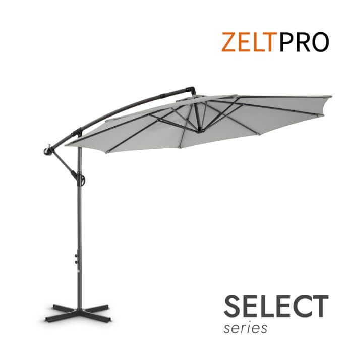 Sonnenschirm Select Hellgrau 1