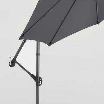 Sonnenschirm mit Sonnenschirmständer Select Anthrazit 7