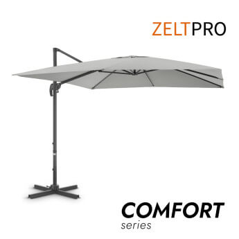 Sonnenschirm Comfort Hellgrau 1