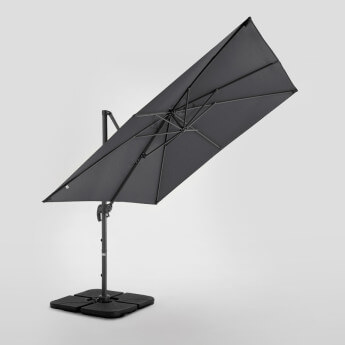 Sonnenschirm mit Schutzhülle Comfort Anthrazit 6