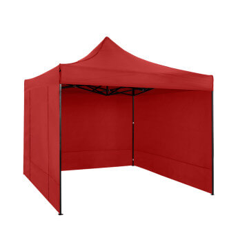 Faltpavillon 2x2 Rot Zeltpro EKOSTRONG 2