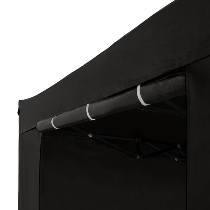 Faltpavillon 2x2 Schwarz Zeltpro EKOSTRONG 6