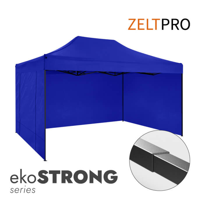 Faltpavillon 3x2 Blau Zeltpro EKOSTRONG 1