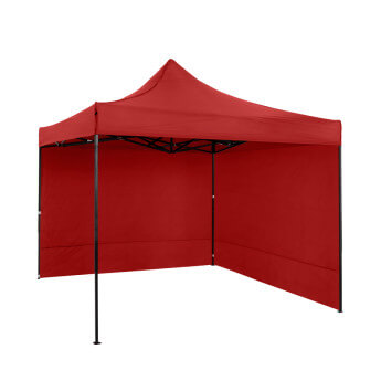 Faltpavillon 3x3 Rot Zeltpro EKOSTRONG 3