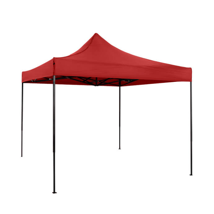 Faltpavillon 3x3 Rot Zeltpro EKOSTRONG 5