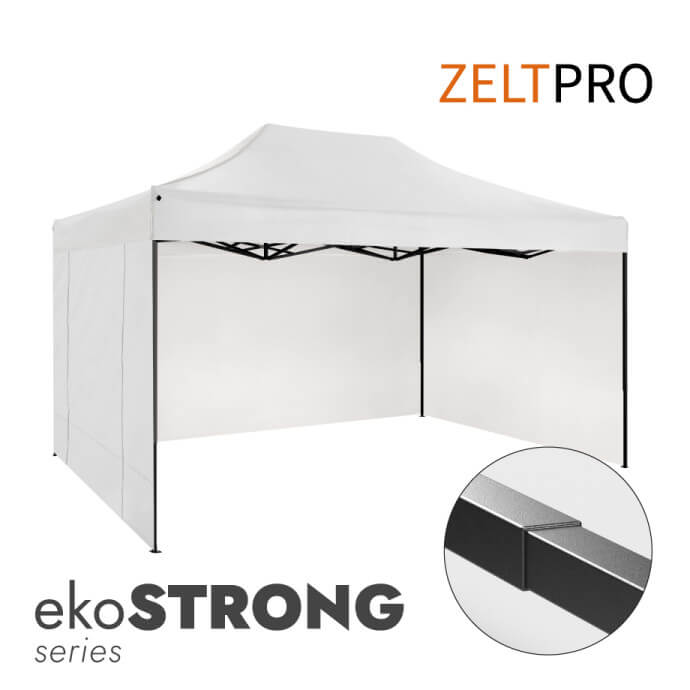 Faltpavillon 3x4,5 Weiß  Zeltpro EKOSTRONG 1