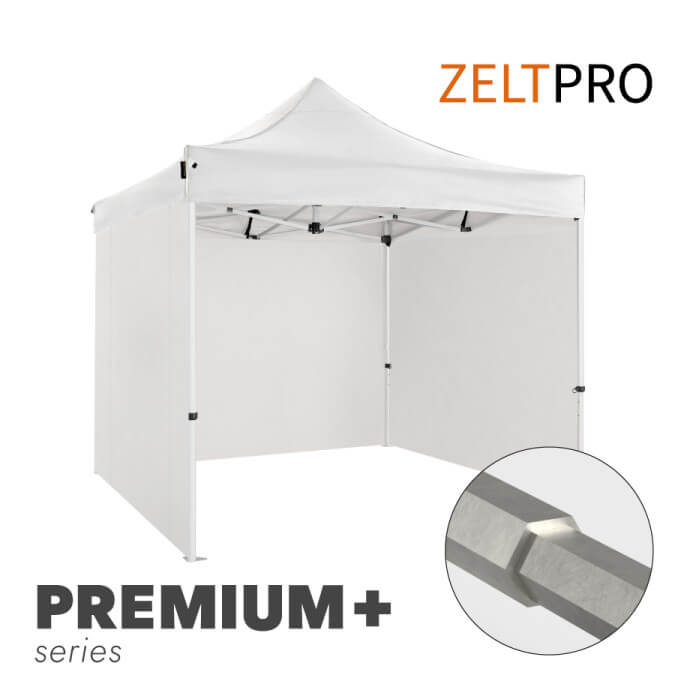 Faltpavillon 3x3 Weiß Zeltpro PREMIUM+ 1