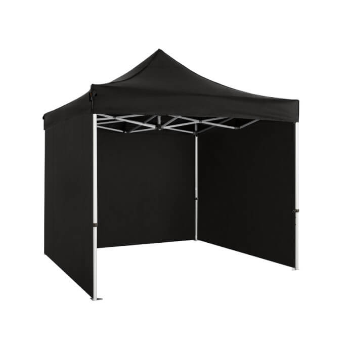 Faltpavillon 3x3 Schwarz Zeltpro PREMIUM+ 2