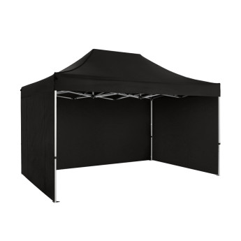 Faltpavillon 3x4,5 Schwarz Zeltpro PREMIUM+ 2