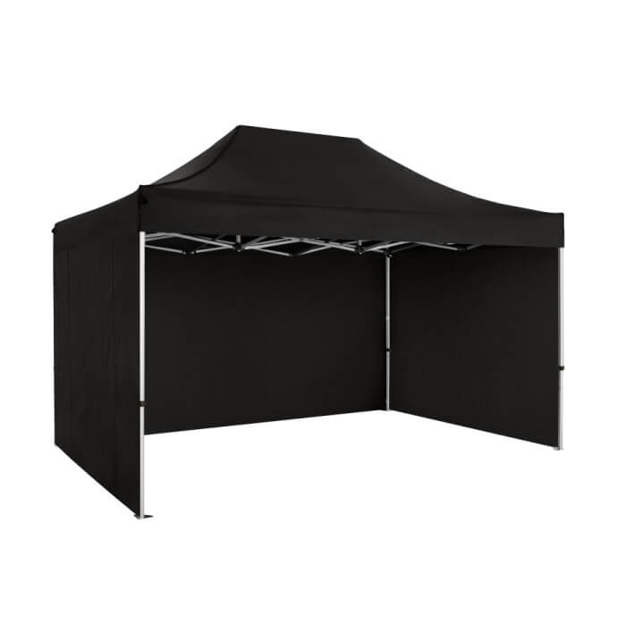 Faltpavillon 3x4,5 Schwarz Zeltpro PREMIUM+ 2