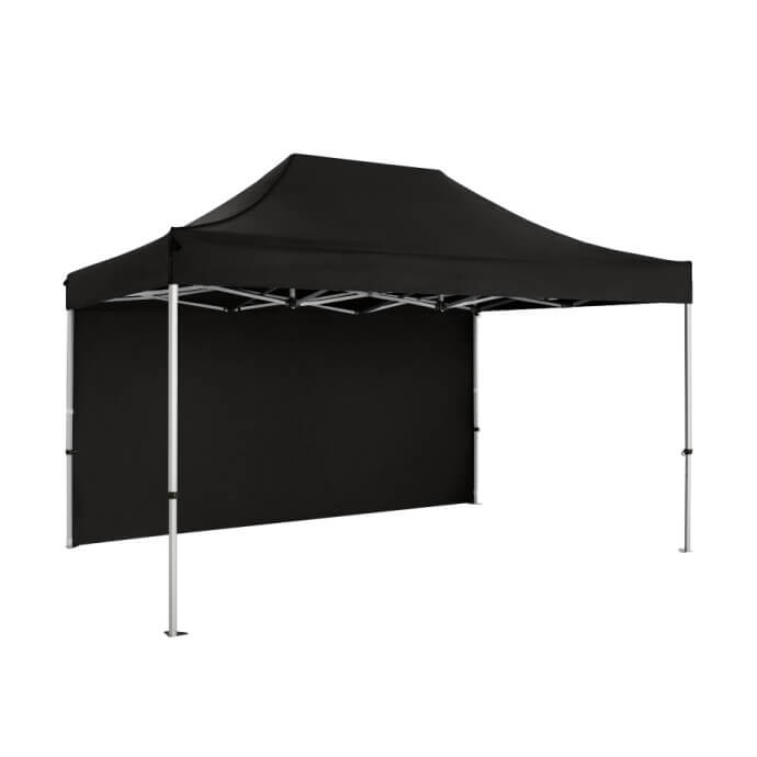 Faltpavillon 3x4,5 Schwarz Zeltpro PREMIUM+ 4