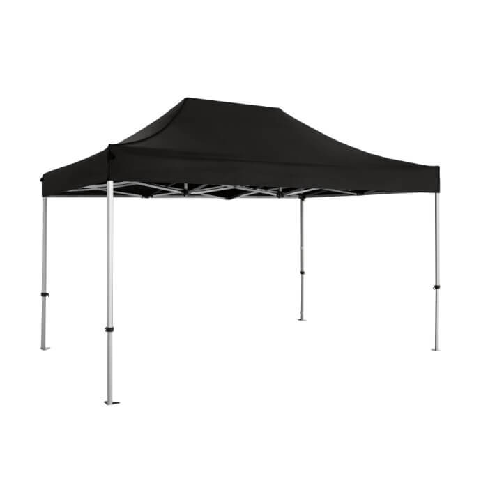 Faltpavillon 3x4,5 Schwarz Zeltpro PREMIUM+ 5