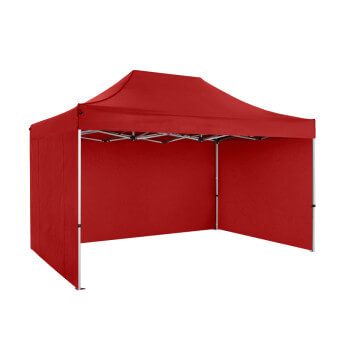 Faltpavillon 3x4,5 Rot Zeltpro PREMIUM+ 2