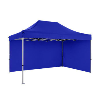 Faltpavillon 3x4,5 Blau Zeltpro PREMIUM+ 3