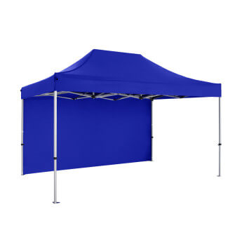 Faltpavillon 3x4,5 Blau Zeltpro PREMIUM+ 4