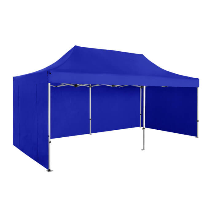 Faltpavillon 3x6 Blau Zeltpro PREMIUM+ 2