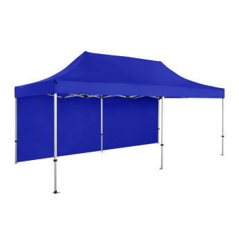 Faltpavillon 3x6 Blau Zeltpro PREMIUM+ 4