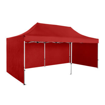 Faltpavillon 3x6 Rot Zeltpro PREMIUM+ 2