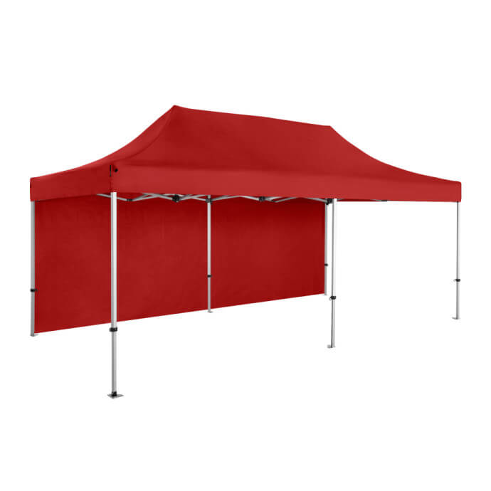 Faltpavillon 3x6 Rot Zeltpro PREMIUM+ 4