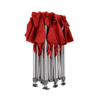 Faltpavillon 3x6 Rot Zeltpro PREMIUM+ 7