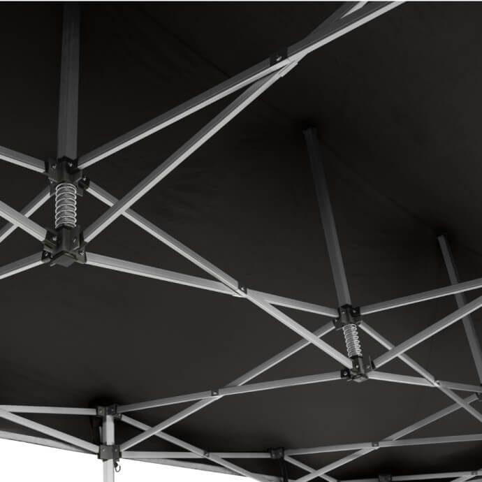 Faltpavillon 3x6 Schwarz Zeltpro PREMIUM+ 8
