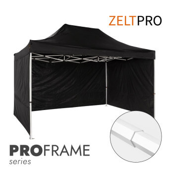 Faltpavillon 3x2 Schwarz...