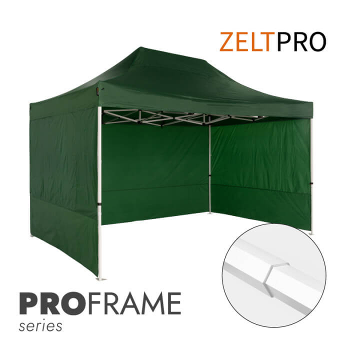 Faltpavillon 3x2 Grün Zeltpro PROFRAME 1