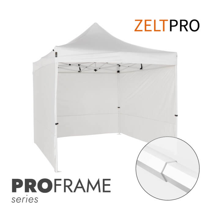 Faltpavillon 3x3 Weiß Zeltpro PROFRAME 1