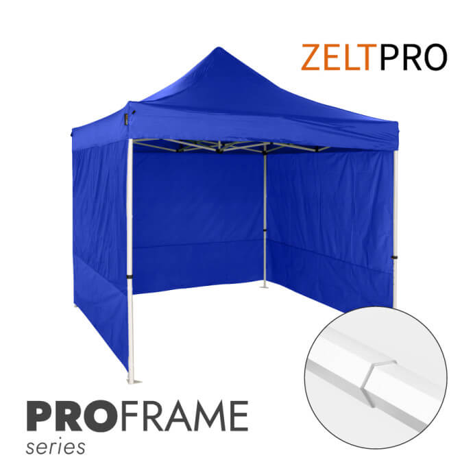 Faltpavillon 3x3 Blau Zeltpro PROFRAME 1
