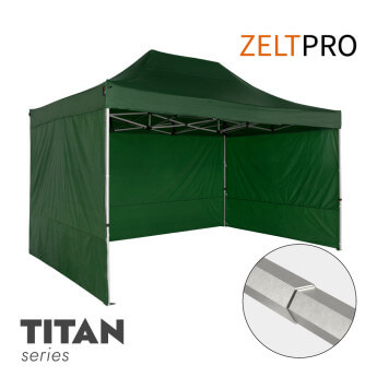 Faltpavillon 3x4,5 Grün...
