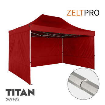 Faltpavillon 3x4,5 Rot...