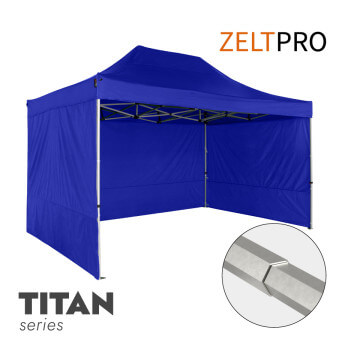 Faltpavillon 3x4,5 Blau...