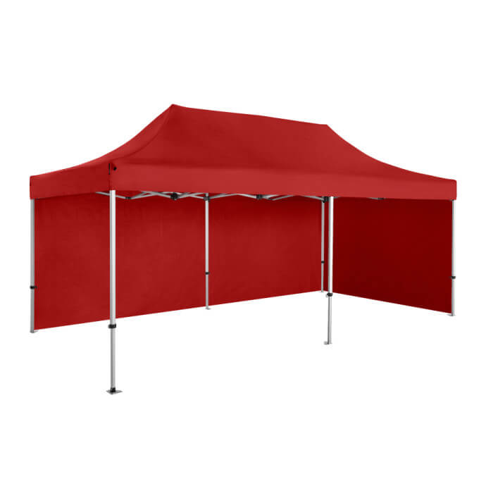 Faltpavillon 4x6 Rot Zeltpro PREMIUM+ 3