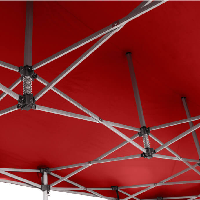 Faltpavillon 4x6 Rot Zeltpro PREMIUM+ 8