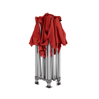 Faltpavillon 3x3 Rot Zeltpro PREMIUM+ 6